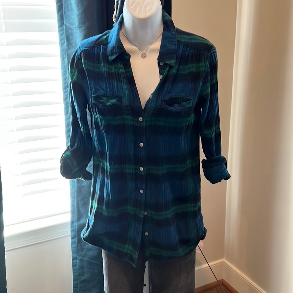 Plaid top